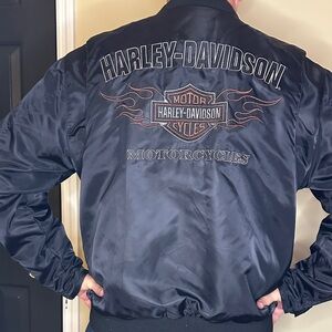 Harley-Davidson Men's Black nylon riding Jacket